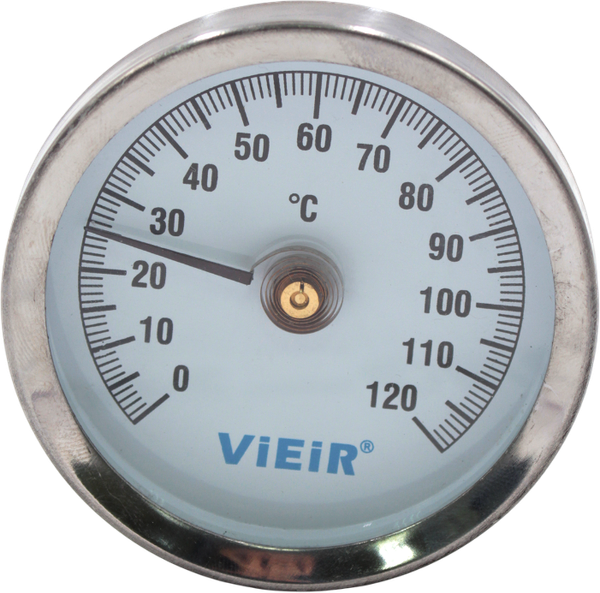 Изображение товара Термометр биметаллический Vieir Накладной с пружиной YL17