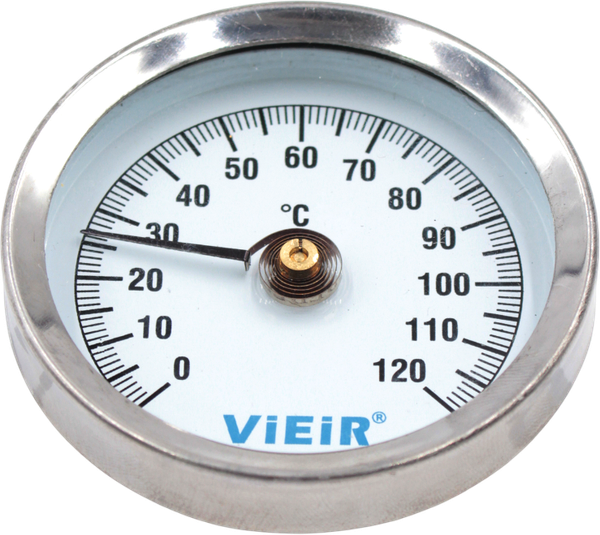 Изображение товара Термометр биметаллический Vieir Накладной с пружиной YL17