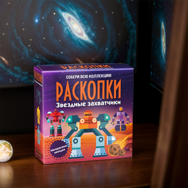 Изображение товара Набор для опытов Bumbaram Раскопки. Звездные захватчики / dig-83