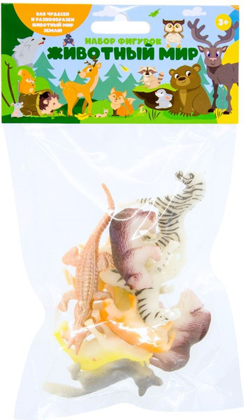 Изображение товара Набор фигурок игровых Bumbaram Животный мир / G-40