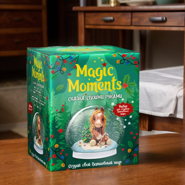 Изображение товара Набор для творчества Magic Moments Волшебный шар. Сказочная лошадка / mm-46