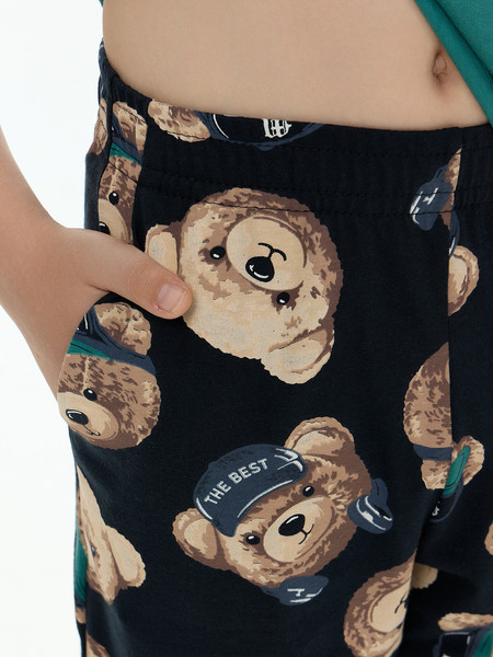 Изображение товара Пижама детская Mark Formelle 563327 (р.116-60, малахит/мишки на неви)