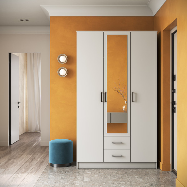 Изображение товара Шкаф Mio Tesoro Хюгге 3D2S Z (белый)