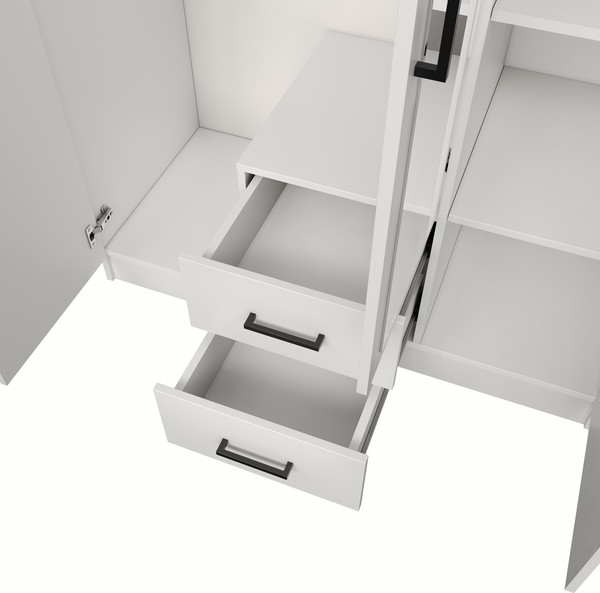 Изображение товара Шкаф Mio Tesoro Хюгге 3D2S Z (белый)