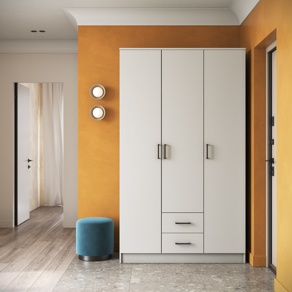 Изображение товара Шкаф Mio Tesoro Хюгге 3D2S (белый)