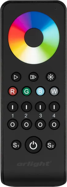 Изображение товара Пульт для светильника Arlight SMART-R43-RGBW Black / 031939