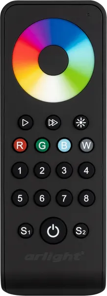 Изображение товара Пульт для светильника Arlight SMART-R43-RGBW Black / 031953