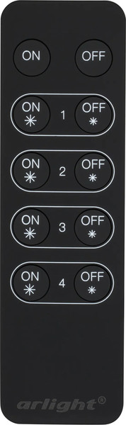 Изображение товара Пульт для светильника Arlight SR-2833K4 Black / 021057