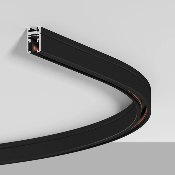 Изображение товара Шинопровод Arlight MAG-MICROCOSM-TRACK-1115-ARC-R600 BK / 043247