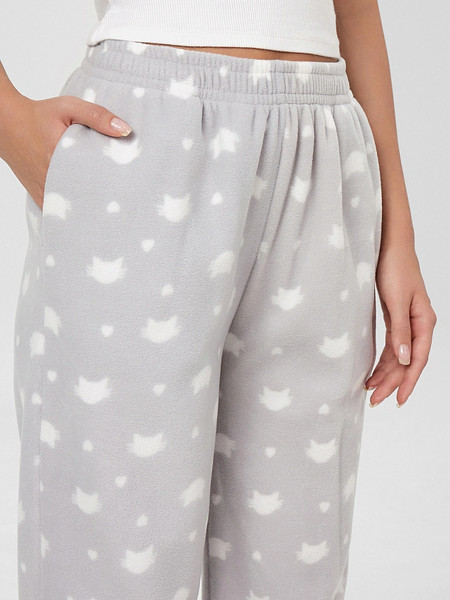 Изображение товара Штаны домашние Mark Formelle 532494 (р.164/170-94, котики на сером)
