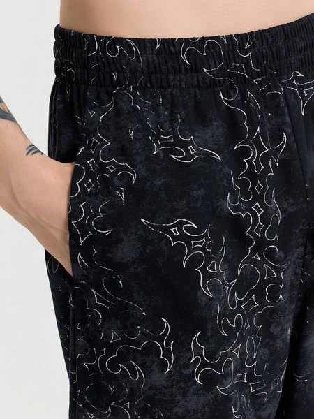 Изображение товара Шорты домашние Mark Formelle 531027 (р.110-182/188, разводы на черном)