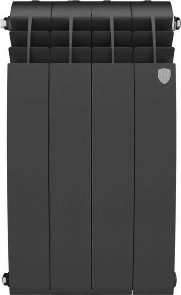 Изображение товара Радиатор биметаллический Royal Thermo BiLiner B 500 Черный (4 секции)