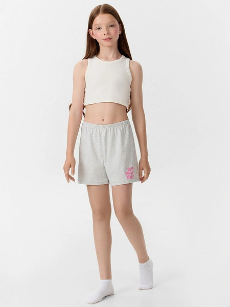 Изображение товара Шорты пижамные детские Mark Formelle 537002 (р.122-60, серый меланж)