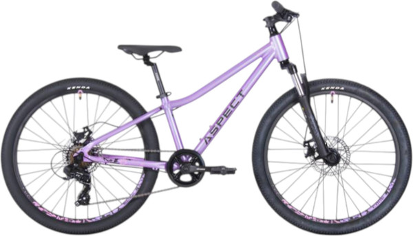Изображение товара Велосипед Aspect Angel 2025 (24, фиолетовый, разобранный, в коробке)