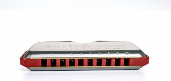 Изображение товара Губная гармошка Hohner Golden Melody Progressive D-Major