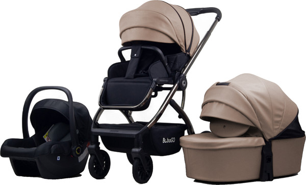 Изображение товара Детская универсальная коляска Bubago Lotta Limited 3в1 / BG LTD-176-1 (бежевый)