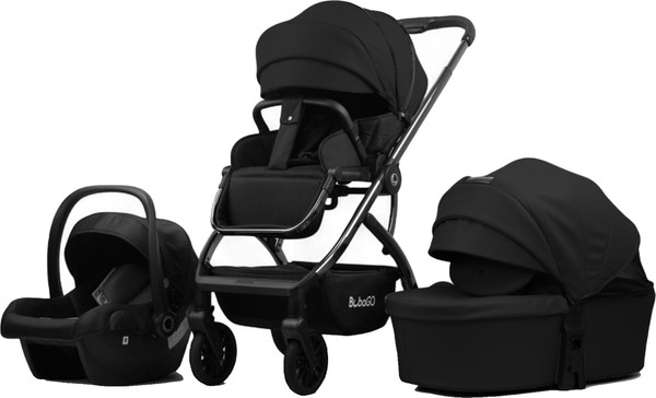 Изображение товара Детская универсальная коляска Bubago Lotta Limited 3в1 / BG LTD-176-2 (черный)