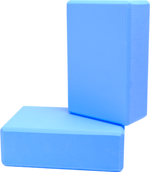 Изображение товара Набор блоков для йоги AMETIST Синий (2шт)