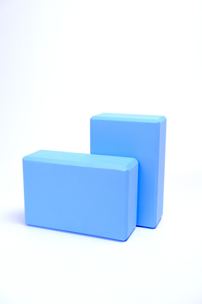 Изображение товара Набор блоков для йоги AMETIST Синий (2шт)
