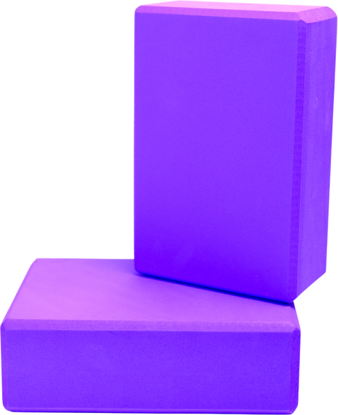 Изображение товара Набор блоков для йоги AMETIST Сиреневый (2шт)