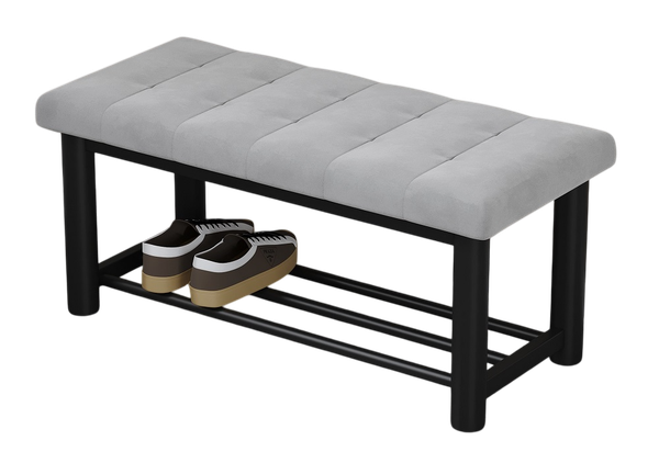 Изображение товара Банкетка Памир Гела 800 F80 (серый минт/черная опора)