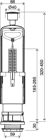 Изображение товара Спускной клапан Oli 172249