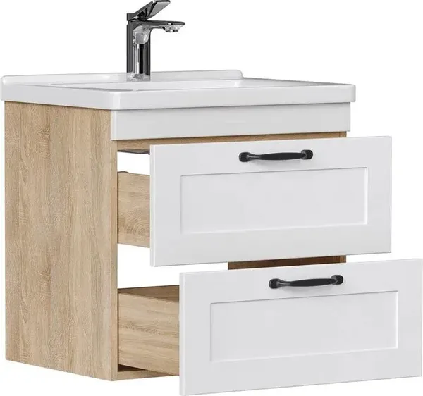 Изображение товара Тумба с умывальником EQUIL Lago 70.2D Фостер 70