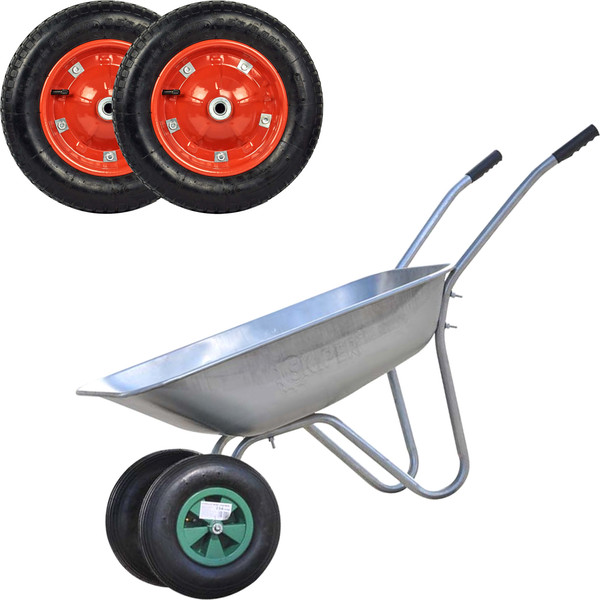 Изображение товара Тачка Skiper SBK 2x85 + 2 Колеса SBK 3.25-8 / SBK285.00+SBK325.8