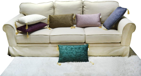 Изображение товара Наволочка декоративная Sofi de Marko Эстер 30x50 / Нав-Э3-30х50 (серый)