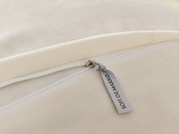 Изображение товара Комплект постельного белья с одеялом Sofi de Marko Энрике 7Е / Кт-7Е-Эн6м (молоко)