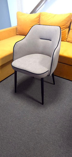 Изображение товара Стул Табурет Лорис (бренди 22/кант черный/каркас черный)