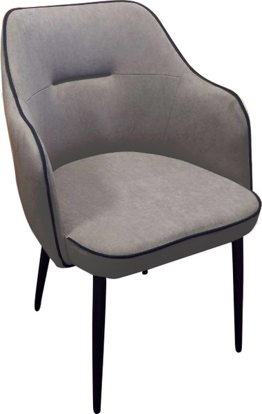 Изображение товара Стул Табурет Лорис (бренди 22/кант черный/каркас черный)