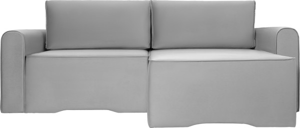 Изображение товара Диван угловой KRONES Олимп 4 (велюр серый)