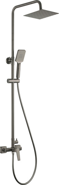 Изображение товара Душевая система со смесителем Deante Cascada Blur Titanium NQL D4XM