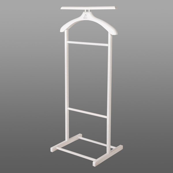 Изображение товара Стойка для одежды Мебелик Костюмная складная В 21Н (белый)