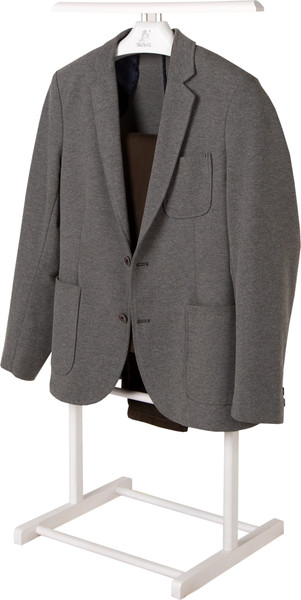 Изображение товара Стойка для одежды Мебелик Костюмная складная В 21Н (белый)