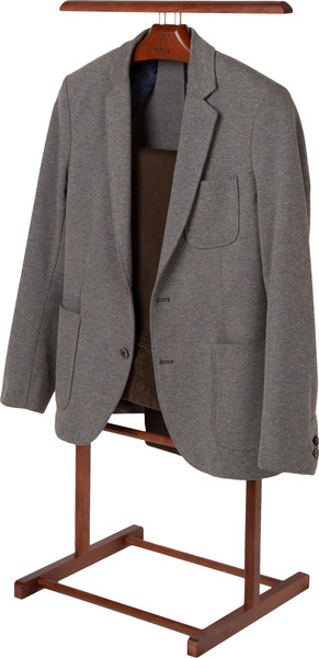 Изображение товара Стойка для одежды Мебелик Костюмная складная В 21Н (средне-коричневый)