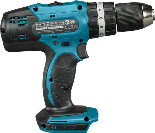 Изображение товара Профессиональная дрель-шуруповерт Makita DHP453RTJ