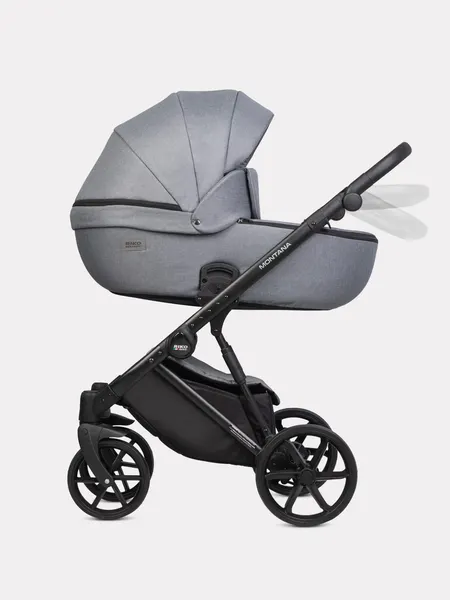 Изображение товара Детская универсальная коляска Riko Montana 2 в 1 (52, серый)
