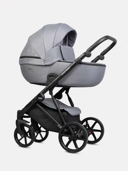 Изображение товара Детская универсальная коляска Riko Montana 2 в 1 (52, серый)