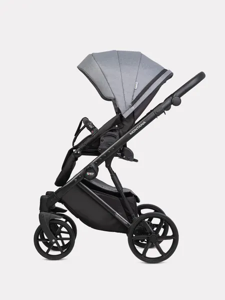Изображение товара Детская универсальная коляска Riko Montana 2 в 1 (52, серый)