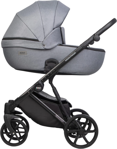 Изображение товара Детская универсальная коляска Riko Montana 2 в 1 (52, серый)