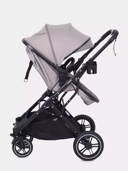 Изображение товара Детская универсальная коляска MOWbaby Jasper 3 в 1 / MB022 (Beige)