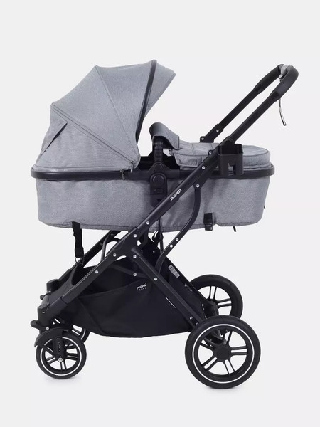 Изображение товара Детская универсальная коляска MOWbaby Jasper 3 в 1 / MB022 (Grey)