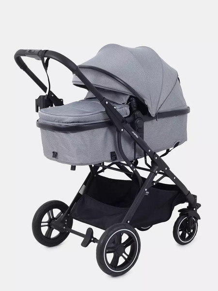 Изображение товара Детская универсальная коляска MOWbaby Jasper 3 в 1 / MB022 (Grey)