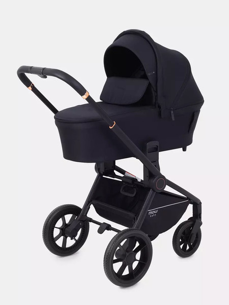 Изображение товара Детская универсальная коляска MOWbaby Zoom Light 2 в 1 / RA086 (Black)