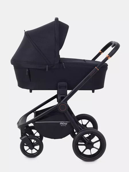 Изображение товара Детская универсальная коляска MOWbaby Zoom Light 2 в 1 / RA086 (Black)