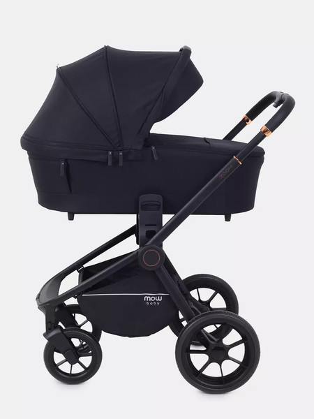 Изображение товара Детская универсальная коляска MOWbaby Zoom Light 2 в 1 / RA086 (Black)