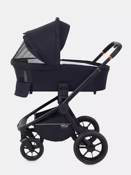 Изображение товара Детская универсальная коляска MOWbaby Zoom Light 2 в 1 / RA086 (Black)