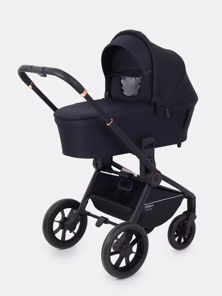 Изображение товара Детская универсальная коляска MOWbaby Zoom Light 2 в 1 / RA086 (Black)